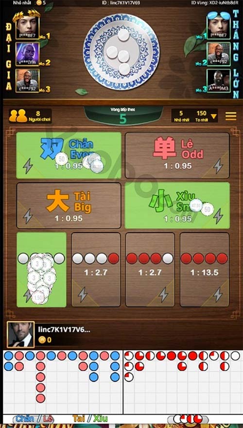 game xóc đĩa 3d