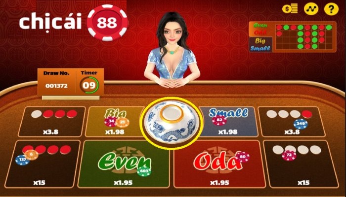 game xóc đĩa online